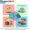 image:imagePicassoTiles 316 piece Activity Table with Magnetic Tiles and Building Brick Blocks Playset Table with Magnetic Action Figures amp Storage Included Can be Use as Water amp Sand Tables STEM Toys Ages 3