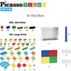 image:imagePicassoTiles Kids Activity Center Play Table amp Study Desk Set Sandbox Water Tight Container Storage Allin1 STEM Toy Kit Playset with 330pc Dual Size Building Bricks Construction Blocks Marble Run