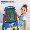 image:imagePicassoTiles Kids Art Easel AllinOne Drawing Board Chalkboard Whiteboard with Art Supplies STEM Educational Gift for Toddlers Boys Girls Age 3 to 8 Years Old Creative Learning Tool for Kids PBT02