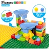 image:imagePicassoTiles Kids Multi Activity Table Storage Bin amp Chair Set Combo 581 PCs Building Block with Marble Run Play Table Compatible with Building Bricks Blocks STEM Toy for Boys amp Girls Ages 3