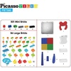 image:imagePicassoTiles Kids Multi Activity Table Storage Bin amp Chair Set Combo 581 PCs Building Block with Marble Run Play Table Compatible with Building Bricks Blocks STEM Toy for Boys amp Girls Ages 3