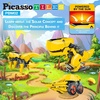 image:imagePicassoTiles STEM Kids Solar Powered Space Robot Educational Learning Engineering Building Toy 6in1 Creative Unique Transformation Renewable Sun Energy Science Experiment DIY Kit Boys Girls Age 83in1 Transformation