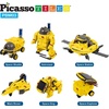 image:imagePicassoTiles STEM Kids Solar Powered Space Robot Educational Learning Engineering Building Toy 6in1 Creative Unique Transformation Renewable Sun Energy Science Experiment DIY Kit Boys Girls Age 8Space Robot