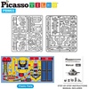 image:imagePicassoTiles STEM Kids Solar Powered Space Robot Educational Learning Engineering Building Toy 6in1 Creative Unique Transformation Renewable Sun Energy Science Experiment DIY Kit Boys Girls Age 8Space Robot
