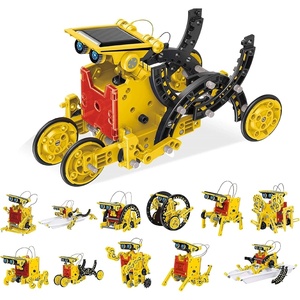 image:imagePicassoTiles STEM Kids Solar Powered Space Robot Educational Learning Engineering Building Toy 6in1 Creative Unique Transformation Renewable Sun Energy Science Experiment DIY Kit Boys Girls Age 812in1 Transformation