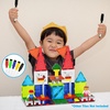 image:imageCanvas Tiles Whiteboard with 8 Magnetic Building Tiles amp 5 Marker Pens Expansion Construction Blocks STEAM Learning Kits Educational Toy Set Preschool Toddler Child Kids Ages 3 PicassoTiles