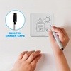 image:imageCanvas Tiles Whiteboard with 8 Magnetic Building Tiles amp 5 Marker Pens Expansion Construction Blocks STEAM Learning Kits Educational Toy Set Preschool Toddler Child Kids Ages 3 PicassoTiles