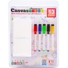image:imageCanvas Tiles Whiteboard with 8 Magnetic Building Tiles amp 5 Marker Pens Expansion Construction Blocks STEAM Learning Kits Educational Toy Set Preschool Toddler Child Kids Ages 3 PicassoTiles