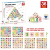image:imageMagnetic Cubes Magnet Building Block Sensory Activity Center 1 Puzzle Cube 216 Pattern Early Education Toy Letter Alphabet Number Shape STEAM Learning Blocks Boy Girl Toddlers 3 Montessori