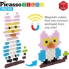 image:imagePicasso Cubes 05 Pixel Magnetic Puzzle Cube 400 Piece Mix amp Match Sensory Toys STEAM Education Learning Building Block Magnets Children Construction Toy Set Stacking Magnet Creative Kit PMC400