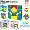 image:imagePicassoTiles 1 Infinite Magnetic Puzzle Game Magic Pixy Cube Puzzles Brain Teaser Set wFree Ideabook Kids Toy Magnet Pattern Block Matching Card Challenge Toys Inspiration STEM Learning PTC16