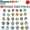 image:imagePicassoTiles 1 Magnetic Puzzle Building Cubes Blocks of Popular World Famous Art Paintings with Free Frame Educational STEAM Toys for 3 Year Old Boys Girls Toddlers Or Preschool Age Children PMC216in1 Famous Art