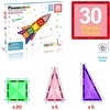image:imagePicassoTiles 100pc Magnetic Tile Mini Diamond Set Travel Size STEM Educational Building Kit for Toddlers Preschool Boys Girls Age 3 Plus Montessori Indoor Learning Toy for Creative Development PTM100Mini 30pcs