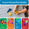 image:imagePicassoTiles 100pc Magnetic Tile Mini Diamond Set Travel Size STEM Educational Building Kit for Toddlers Preschool Boys Girls Age 3 Plus Montessori Indoor Learning Toy for Creative Development PTM100Mini 120pcs