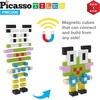 image:imagePicassoTiles 102pcs Pixel Magnetic Puzzle Cube 1 Pixel Mix amp Match Toys with Ideabook STEM Education Learning Building Block Magnets Construction ToySet Stacking Creative Kit for Kids Age 3 PMC102200pc