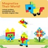 image:imagePicassoTiles 102pcs Pixel Magnetic Puzzle Cube 1 Pixel Mix amp Match Toys with Ideabook STEM Education Learning Building Block Magnets Construction ToySet Stacking Creative Kit for Kids Age 3 PMC10260 Pieces 1