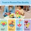 image:imagePicassoTiles 102pcs Pixel Magnetic Puzzle Cube 1 Pixel Mix amp Match Toys with Ideabook STEM Education Learning Building Block Magnets Construction ToySet Stacking Creative Kit for Kids Age 3 PMC102102pc