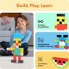 image:imagePicassoTiles 102pcs Pixel Magnetic Puzzle Cube 1 Pixel Mix amp Match Toys with Ideabook STEM Education Learning Building Block Magnets Construction ToySet Stacking Creative Kit for Kids Age 3 PMC10260 Pieces 1