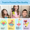 image:imagePicassoTiles 102pcs Pixel Magnetic Puzzle Cube 1 Pixel Mix amp Match Toys with Ideabook STEM Education Learning Building Block Magnets Construction ToySet Stacking Creative Kit for Kids Age 3 PMC10260 Pieces 1