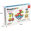image:imagePicassoTiles 102pcs Pixel Magnetic Puzzle Cube 1 Pixel Mix amp Match Toys with Ideabook STEM Education Learning Building Block Magnets Construction ToySet Stacking Creative Kit for Kids Age 3 PMC102108pcs Puzzle Cubes