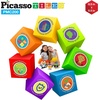 image:imagePicassoTiles 102pcs Pixel Magnetic Puzzle Cube 1 Pixel Mix amp Match Toys with Ideabook STEM Education Learning Building Block Magnets Construction ToySet Stacking Creative Kit for Kids Age 3 PMC102200pc