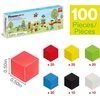 image:imagePicassoTiles 102pcs Pixel Magnetic Puzzle Cube 1 Pixel Mix amp Match Toys with Ideabook STEM Education Learning Building Block Magnets Construction ToySet Stacking Creative Kit for Kids Age 3 PMC102100pcs 05 Pixel