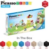 image:imagePicassoTiles 102pcs Pixel Magnetic Puzzle Cube 1 Pixel Mix amp Match Toys with Ideabook STEM Education Learning Building Block Magnets Construction ToySet Stacking Creative Kit for Kids Age 3 PMC102200pc
