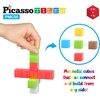 image:imagePicassoTiles 102pcs Pixel Magnetic Puzzle Cube 1 Pixel Mix amp Match Toys with Ideabook STEM Education Learning Building Block Magnets Construction ToySet Stacking Creative Kit for Kids Age 3 PMC10250pc