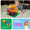 image:imagePicassoTiles 12 Piece Magnetic Tile Base Plate Set Jumbo Stabilizer Boards  Large format design no assembly needed STEM building toy for ages 3 onepiece foundation toddler friendly28 pcs XL Plate