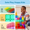 image:imagePicassoTiles 12 Piece Magnetic Tile Base Plate Set Jumbo Stabilizer Boards  Large format design no assembly needed STEM building toy for ages 3 onepiece foundation toddler friendly12 pcs XL Plate