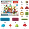 image:imagePicassoTiles 120pcs Hedgehog Interlocking Building Blocks Tiles Construction Toy Set Learning Playset STEAM Development Preschool Kindergarten Toy for Kids Age3 PTB120  Soft rubbery texture easyconnect forms BPAfree amp leadsafe material 20 3D designs handeye coordination amp sortingMulticolored