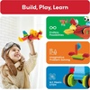 image:imagePicassoTiles 120pcs Hedgehog Interlocking Building Blocks Tiles Construction Toy Set Learning Playset STEAM Development Preschool Kindergarten Toy for Kids Age3 PTB120  Soft rubbery texture easyconnect forms BPAfree amp leadsafe material 20 3D designs handeye coordination amp sortingMulticolored