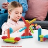 image:imagePicassoTiles 120pcs Hedgehog Interlocking Building Blocks Tiles Construction Toy Set Learning Playset STEAM Development Preschool Kindergarten Toy for Kids Age3 PTB120  Soft rubbery texture easyconnect forms BPAfree amp leadsafe material 20 3D designs handeye coordination amp sortingHedgehog 11pcs