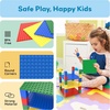 image:imagePicassoTiles 1750 PCS Building Block Tiles Creative Shapes to Enhance Imaginative Play Unique Set to Build Houses Numbers Animals and More Vibrant STEM Toys Washable for Learning Education Ages 3Classic Brick 28pc