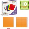 image:imagePicassoTiles 1750 PCS Building Block Tiles Creative Shapes to Enhance Imaginative Play Unique Set to Build Houses Numbers Animals and More Vibrant STEM Toys Washable for Learning Education Ages 3Brick Baseplate 10 Pack 10x10