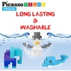 image:imagePicassoTiles 1750 PCS Building Block Tiles Creative Shapes to Enhance Imaginative Play Unique Set to Build Houses Numbers Animals and More Vibrant STEM Toys Washable for Learning Education Ages 3Pbs2250