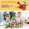image:imagePicassoTiles 240pcs Hedgehog Interlocking Building Shape 3D Blocks STEAM Educational Creative Fun Construction Playset Sensory Toy Gift for Preschool and Kindergarten Kids Ages 3 and Up PTB240Hedgehog Blocks  Figures 116pc