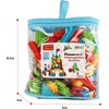 image:imagePicassoTiles 240pcs Hedgehog Interlocking Building Shape 3D Blocks STEAM Educational Creative Fun Construction Playset Sensory Toy Gift for Preschool and Kindergarten Kids Ages 3 and Up PTB240Hedgehog Blocks  Figures 116pc