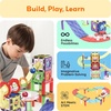 image:imagePicassoTiles 2pcs Magnetic Toy Car Set Highly Detailed Compatible with Magnet Race Track STEM Truck Replacement Accessories Educational Construction Building Kits for Toddlers Boys amp Girls Ages 3121pc 3in1 Race Track Set