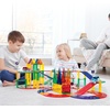 image:imagePicassoTiles 2pcs Magnetic Toy Car Set Highly Detailed Compatible with Magnet Race Track STEM Truck Replacement Accessories Educational Construction Building Kits for Toddlers Boys amp Girls Ages 3Multicolored