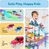 image:imagePicassoTiles 2pcs Magnetic Toy Car Set Highly Detailed Compatible with Magnet Race Track STEM Truck Replacement Accessories Educational Construction Building Kits for Toddlers Boys amp Girls Ages 32pcs Magnetic Car