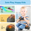 image:imagePicassoTiles 3 Pack LED Race Track Cars Magnetic Tile STEM Toy Set Ages 3  vibrant color designs motorized motion flashing headlights durable build fine motor development boys and girls fun toysPTE10