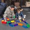 image:imagePicassoTiles 3 Pack LED Race Track Cars Magnetic Tile STEM Toy Set Ages 3  vibrant color designs motorized motion flashing headlights durable build fine motor development boys and girls fun toysPTE10