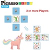 image:imagePicassoTiles 56 PCs Animal Speed Matching Game Match Identical Pairs of Animals as Fast as Possible Educational Puzzle Family Activity Board Games with Portable Storage Box for Boys amp Girls Ages 3