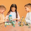 image:imagePicassoTiles 60pc Magnetic Building Block Magnet Tile Toy Shop Theme Pretend Play Construction Kit Reconfigurable Printed Structure DoubleSided Printing Education STEM Learning Playset Ages 3 PTQ50Medieval and Castle