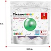 image:imagePicassoTiles 70 Piece Marble Run Magnetic Tiles Race Track STEM Ages 3  8 quarterround turns 10 long slides 4 Uturns 2 funnels amp 2 slopes 4 weighted balls BPAfree fine motor amp spatial play4pc Marbles
