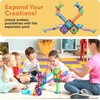 image:imagePicassoTiles 70 Piece Marble Run Magnetic Tiles Race Track STEM Ages 3  8 quarterround turns 10 long slides 4 Uturns 2 funnels amp 2 slopes 4 weighted balls BPAfree fine motor amp spatial playMarble Run AddOn Expansion Pack