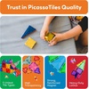 image:imagePicassoTiles 71pc Mini Diamond Series Winter Ice Theme Magnetic Tile Building Blocks 2 Character Action Figures Travel Size OntheGo Magnet Construction Toy Set STEM Development Kit Ages 3 PTM7160pcs Mini