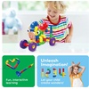 image:imagePicassoTiles 8 Styles Interlocking Sensory Toys Wooden Burr Cube Ball and Barrels Logic Skill Genius Puzzle Brain Teaser Games amp Intellectual 3D Assembling Educational Toy Set for Kids amp Adults PTP08136pcs Tubular Pipes  Spout
