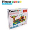 image:imagePicassoTiles 8 Styles Interlocking Sensory Toys Wooden Burr Cube Ball and Barrels Logic Skill Genius Puzzle Brain Teaser Games amp Intellectual 3D Assembling Educational Toy Set for Kids amp Adults PTP08100pcs Safari